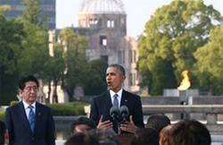 オバマ米大統領が広島訪問（平成28年5月）
