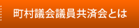 町村議会議員共済会とは